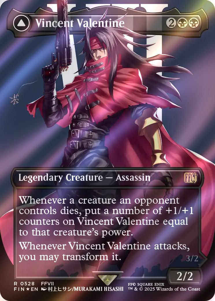 Vincent Valentine - Borderless (Surge Foil)
