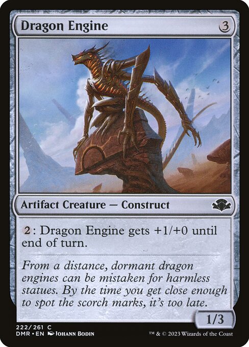 Dragon Engine card from the Dominaria Remastered set