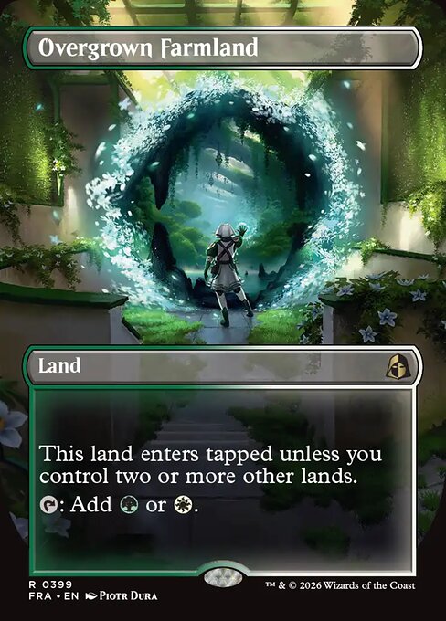 CAD Overgrown Farmland card from the Reality Fracture set
