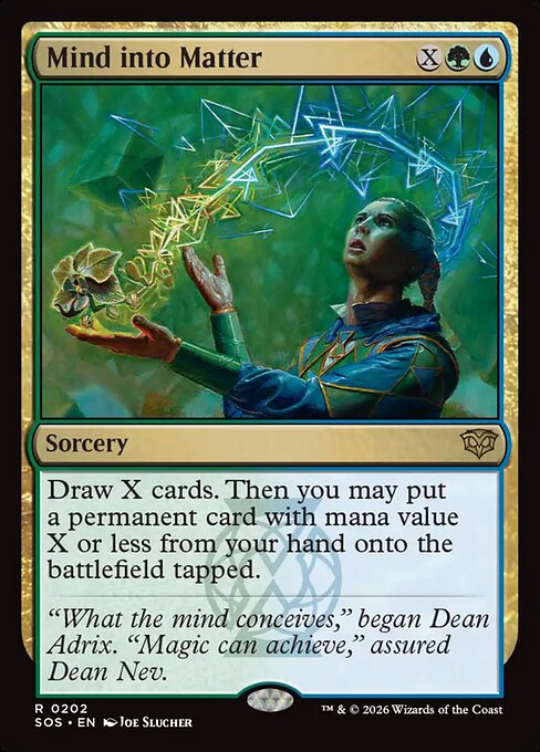 Mind into Matter (FOIL)