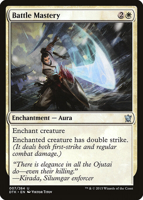 Battle Mastery card from the Dragons of Tarkir set