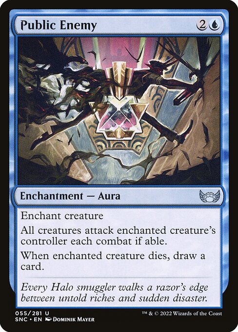  Foil Public Enemy card from the Streets of New Capenna set