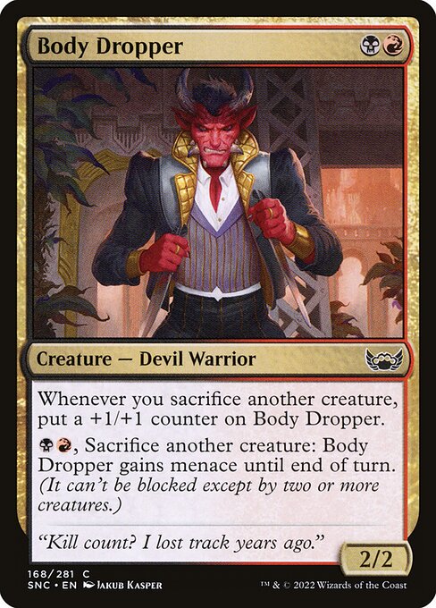 Body Dropper card from the Streets of New Capenna set
