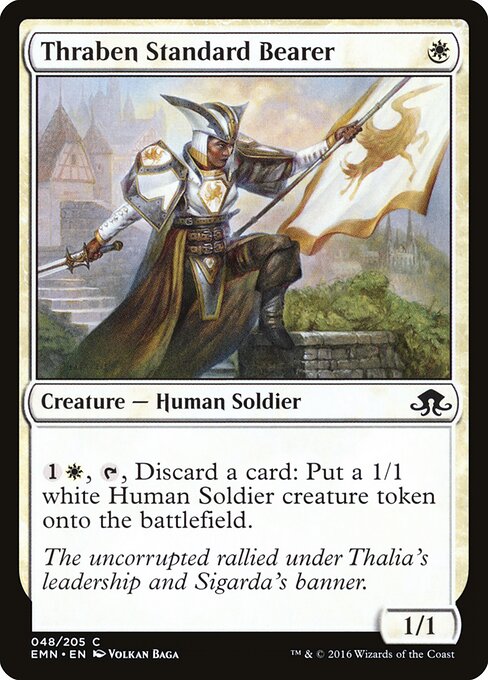 CAD Thraben Standard Bearer card from the Eldritch Moon set