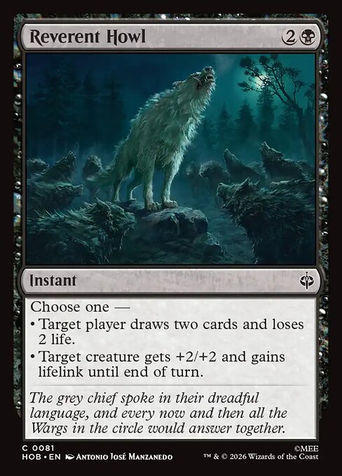 Reverent Howl (FOIL)