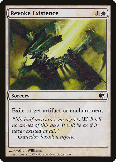 Revoke Existence card from the Scars of Mirrodin set