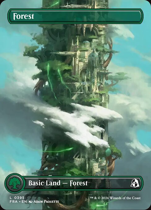 CAD Forest card from the Reality Fracture set