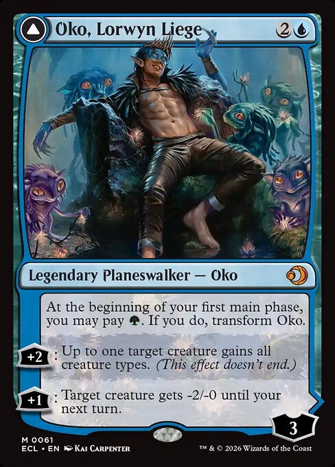 Oko, Lorwyn Liege // Oko, Shadowmoor Scion (FOIL)