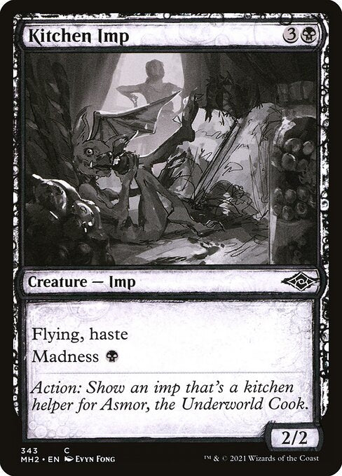  Foil Showcase Kitchen Imp card from the Modern Horizons 2 set