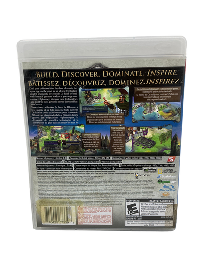 Back cover of a video game with text and graphics on a white background