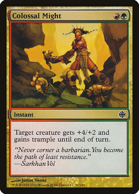 Colossal Might (FOIL)