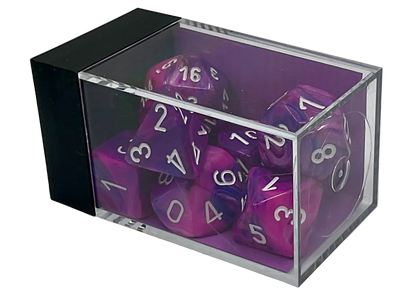 Chessex Violet (White) Polyhedral Dice