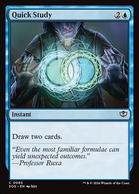 Quick Study (FOIL)