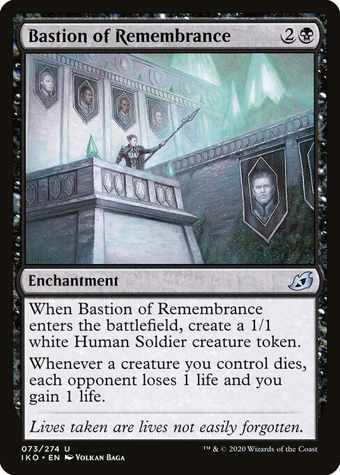 CAD Bastion of Remembrance card from the Ikoria: Lair of Behemoths set