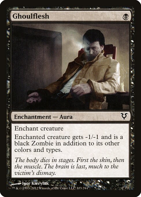 Ghoulflesh card from the Avacyn Restored set