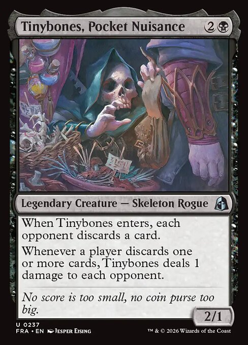 CAD Tinybones, Pocket Nuisance card from the Reality Fracture set