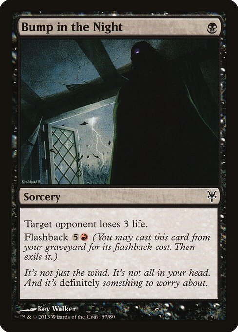 Bump in the Night card from the Duel Decks: Sorin vs. Tibalt set