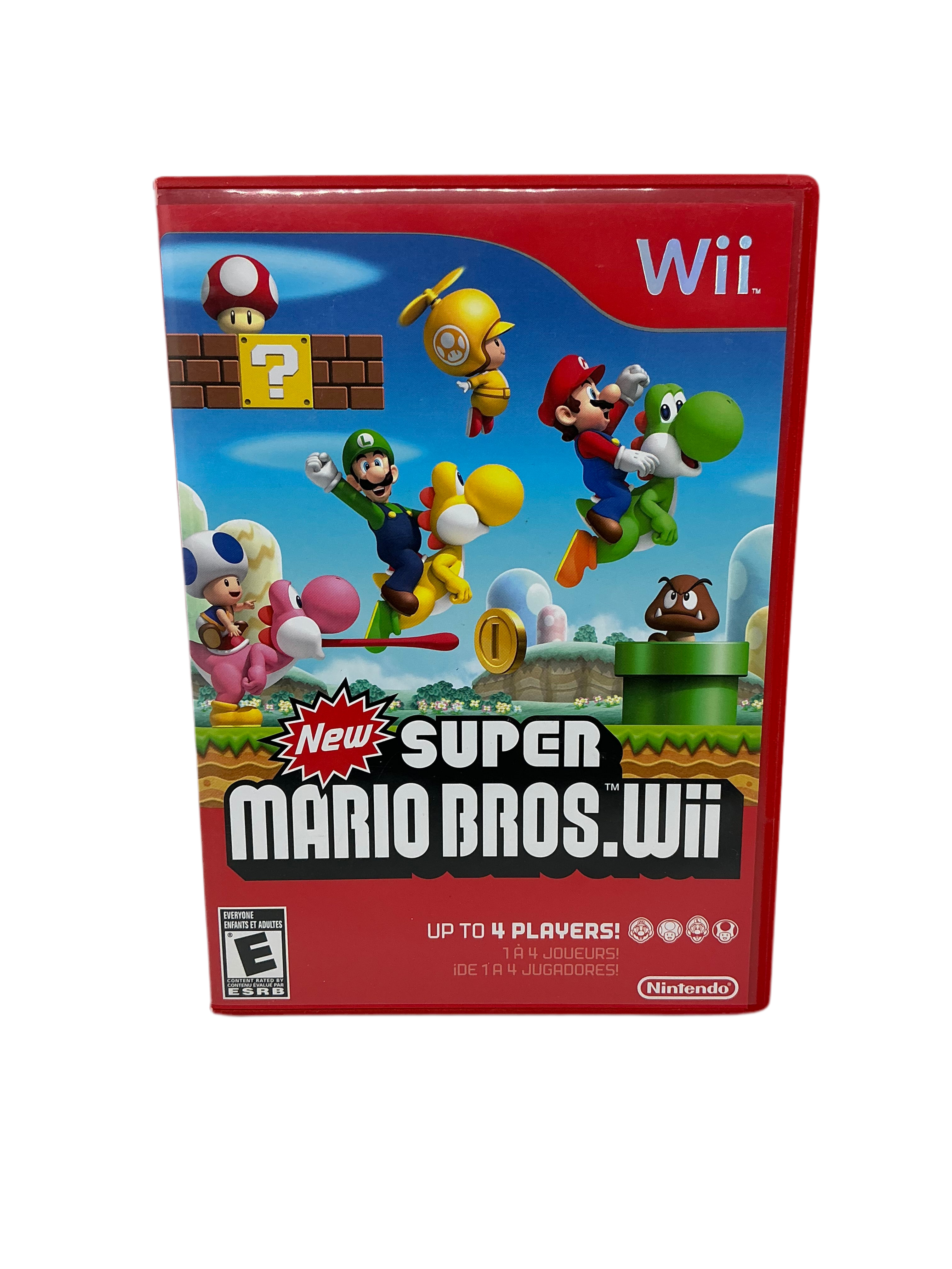 Box of New Super Mario Bros. Wii for Wii console