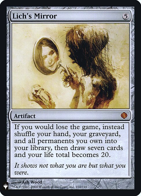Lich's Mirror (FOIL)