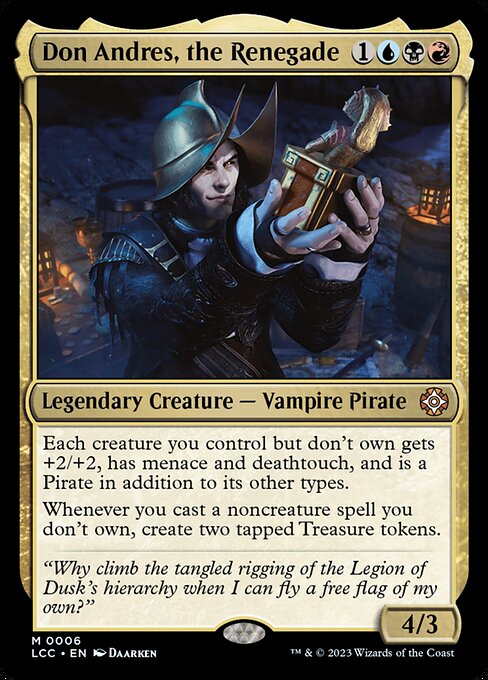 Don Andres, the Renegade (FOIL)