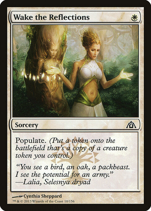Wake the Reflections card from the Dragon's Maze set