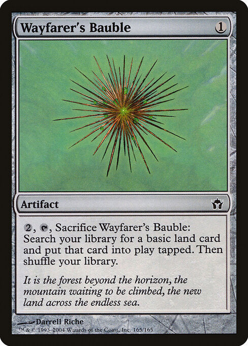 Wayfarer's Bauble card from the Fifth Dawn set