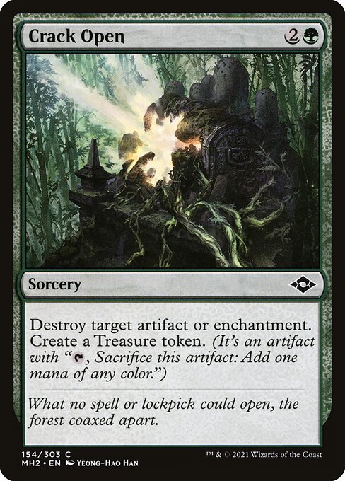  Foil Crack Open card from the Modern Horizons 2 set
