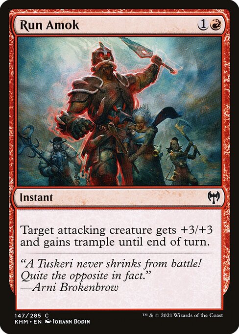 Run Amok (FOIL)