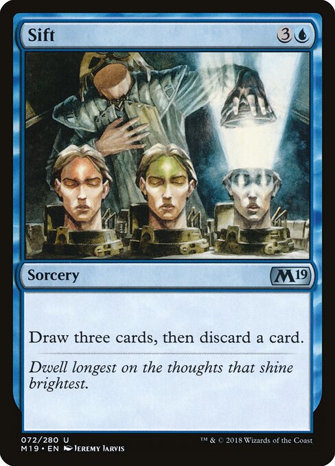 Sift card from the Core Set 2019 set