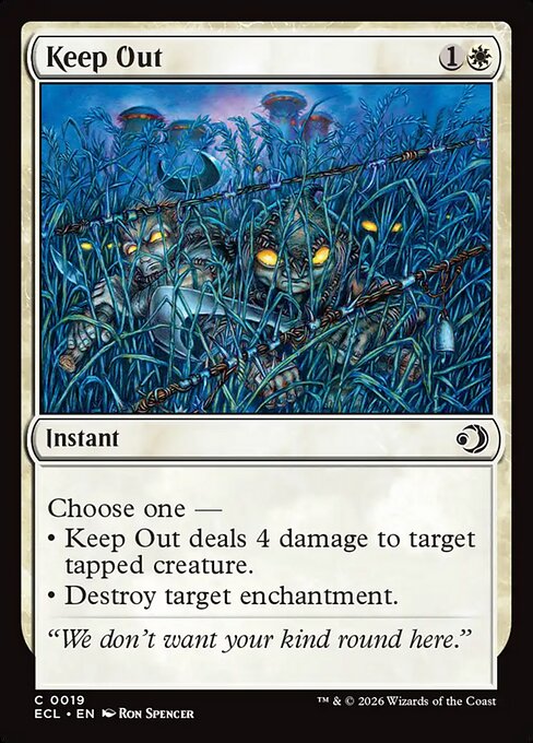 Keep Out (FOIL)