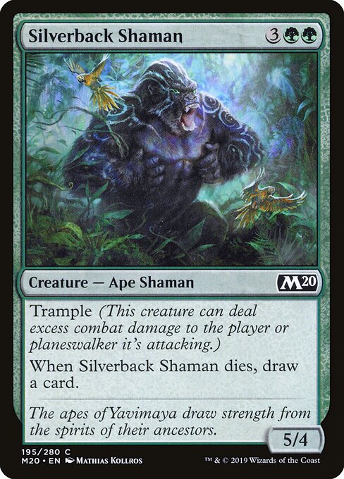 CAD Silverback Shaman card from the Core Set 2020 set