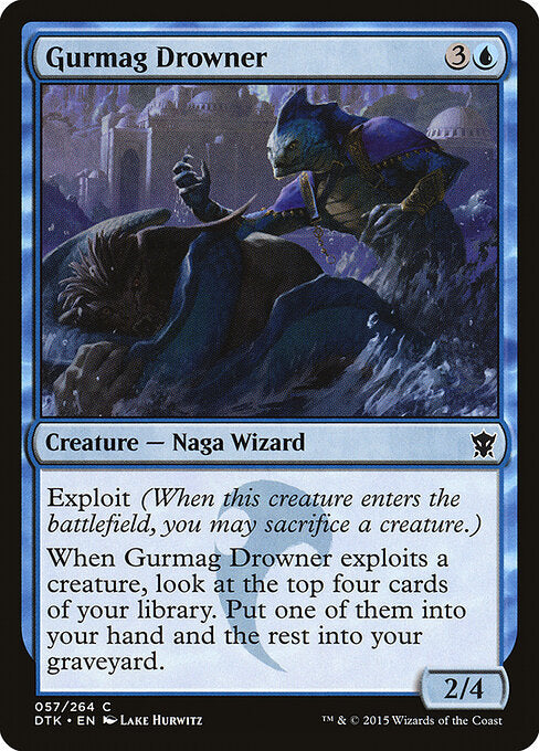 Gurmag Drowner card from the Dragons of Tarkir set