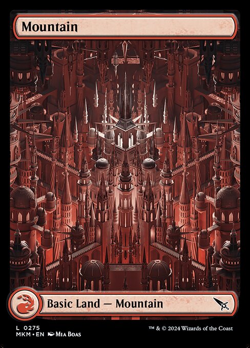 CAD Mountain card from the Murders at Karlov Manor set