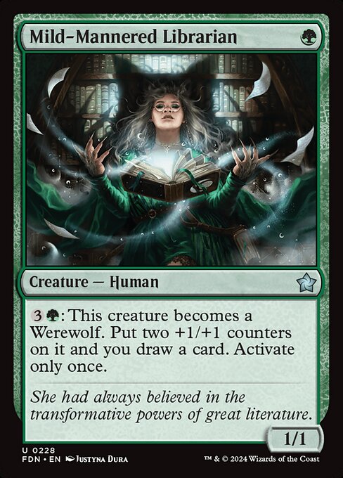 Mild-Mannered Librarian (FOIL)
