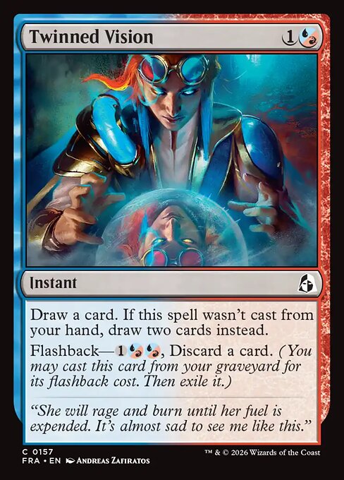 CAD Twinned Vision card from the Reality Fracture set