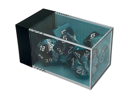 Chessex Black-Shell (White) Polyhedral Dice