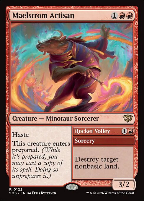 Maelstrom Artisan // Rocket Volley (FOIL)