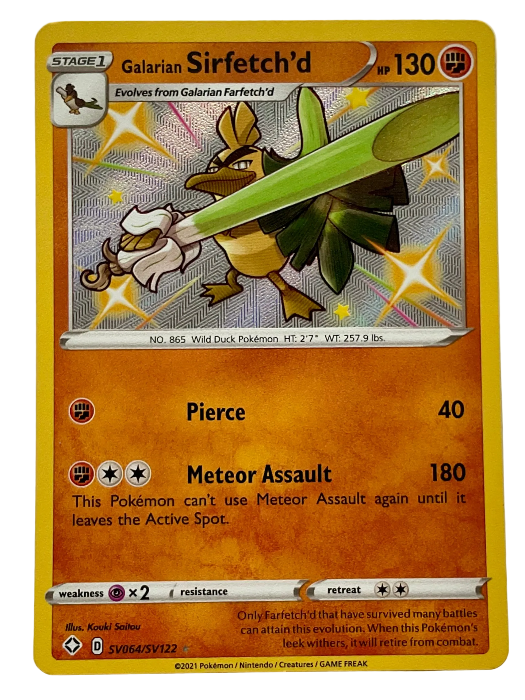 Galarian Sirfetch'd SV064/SV122 - Shining Fates