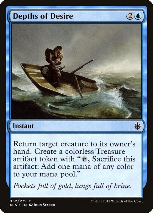 CAD Depths of Desire card from the Ixalan set