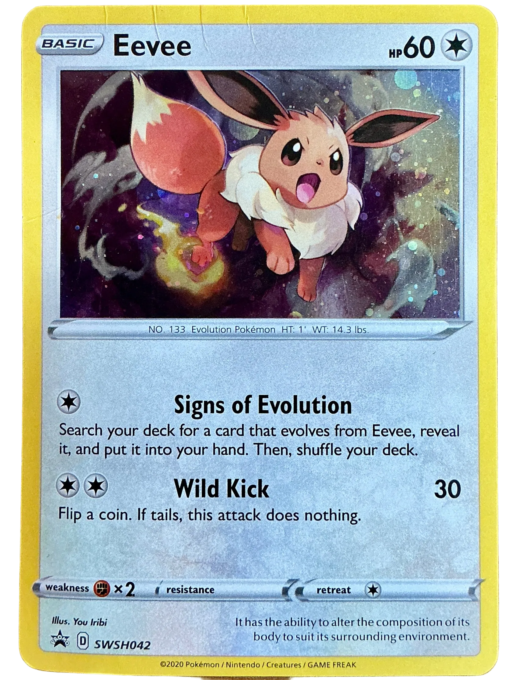 Eevee Black Star Promo SWSH042