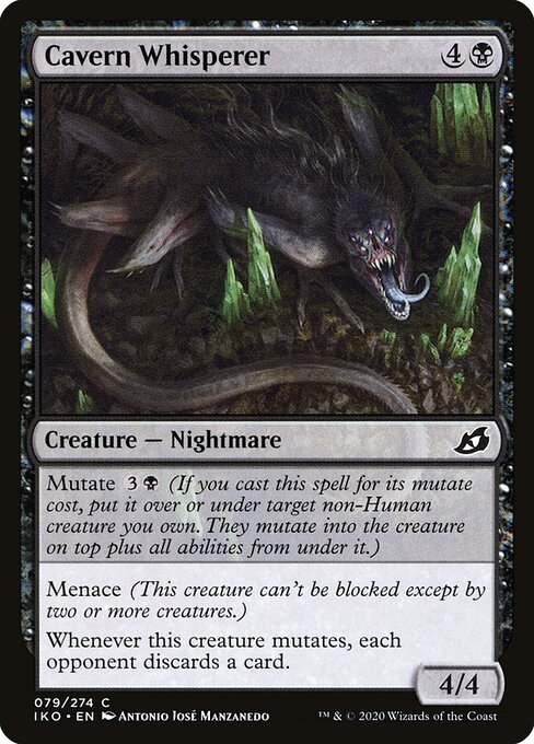 Cavern Whisperer card from the Ikoria: Lair of Behemoths set