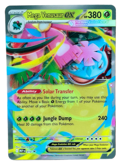 Mega Venusaur EX (Jumbo) - MEP 013