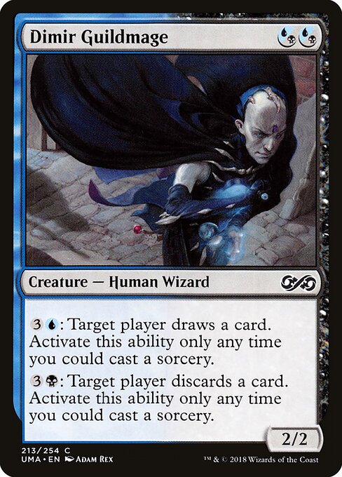  Foil Dimir Guildmage card from the Ultimate Masters set