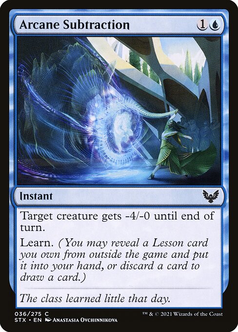 Arcane Subtraction (FOIL)