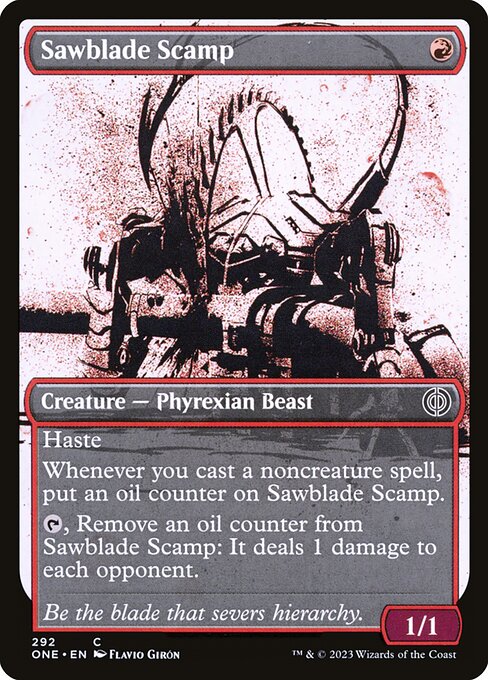 Sawblade Scamp (Showcase) (FOIL)