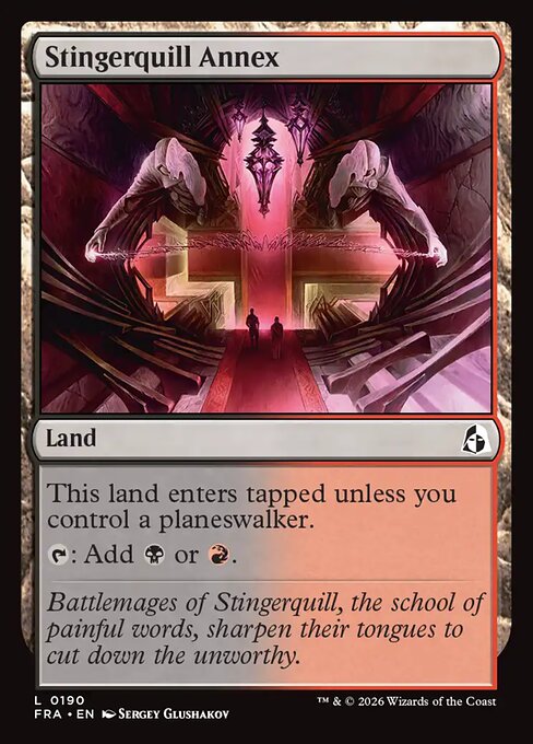 CAD Stingerquill Annex card from the Reality Fracture set