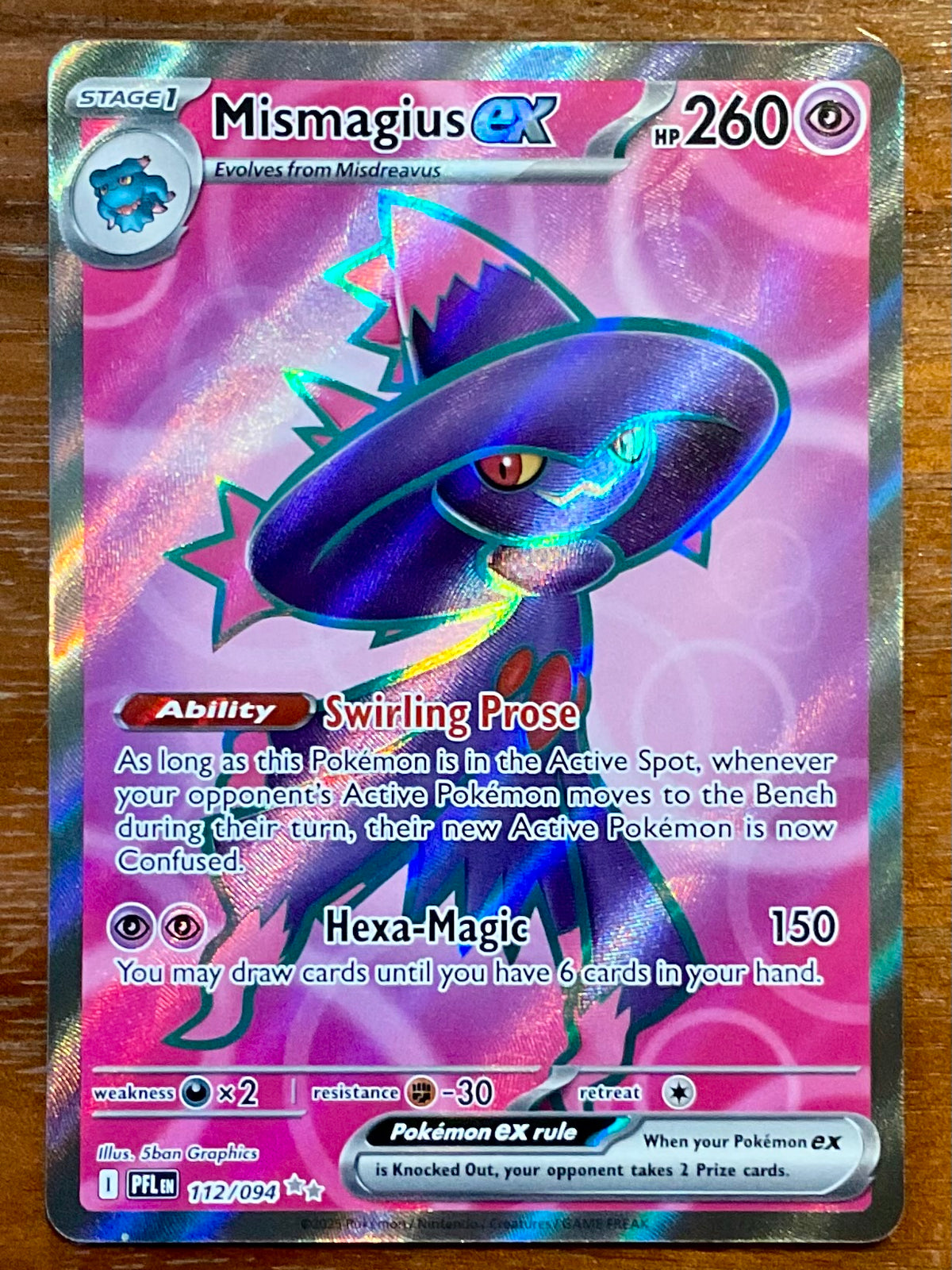 Mismagius ex 112/094 - Phantasmal Flames