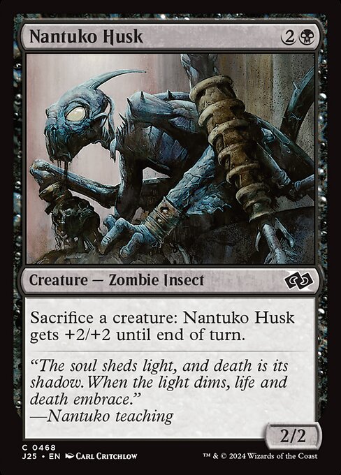 Nantuko Husk card from the Foundations Jumpstart set