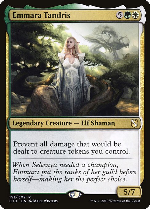 Emmara Tandris card from the Commander 2019 set