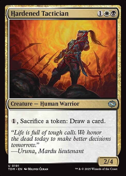 Hardened Tactician (FOIL)